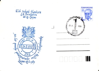 COB 086 XXXVIII / 89 - CZ 1989 08 002 ●